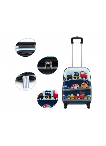 Laste väike kohver PAW PATROL SUITCASE CARS