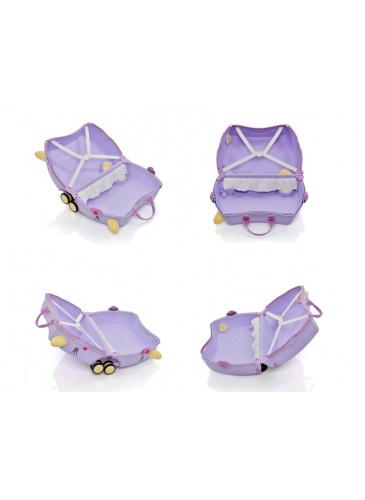 Bērnu koferis Trunki GLIDE 360 CASSIE THE CAT