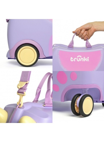 Bērnu koferis Trunki GLIDE 360 CASSIE THE CAT