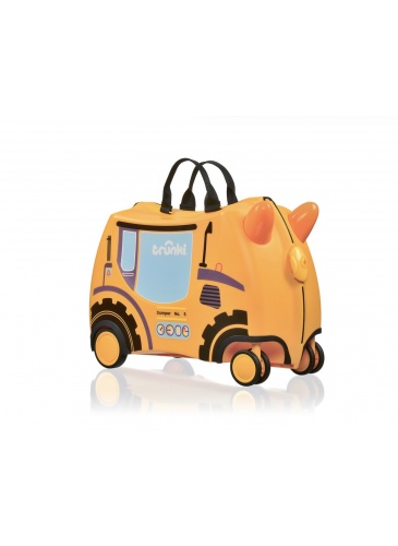 Bērnu koferis Trunki GLIDE 360 DOUG THE DIGGER