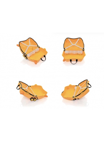 Bērnu koferis Trunki GLIDE 360 DOUG THE DIGGER