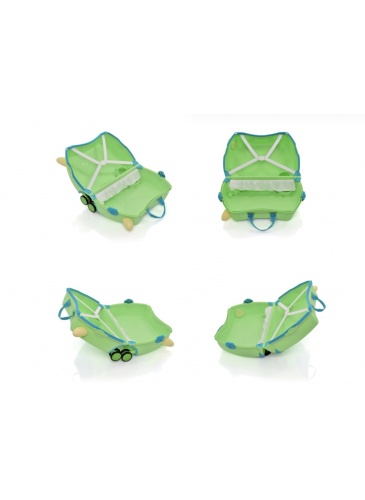 Bērnu koferis Trunki GLIDE 360 DUDLEY THE DINOSAUR