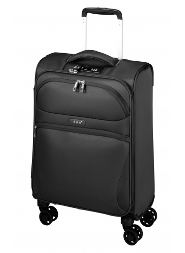 Trolley 55 cm D&N Lederwaren Black