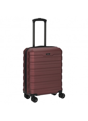 Trolley 55 cm D&N Lederwaren bordeaux