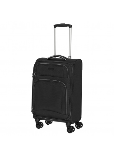Trolley 55 cm D&N Lederwaren black