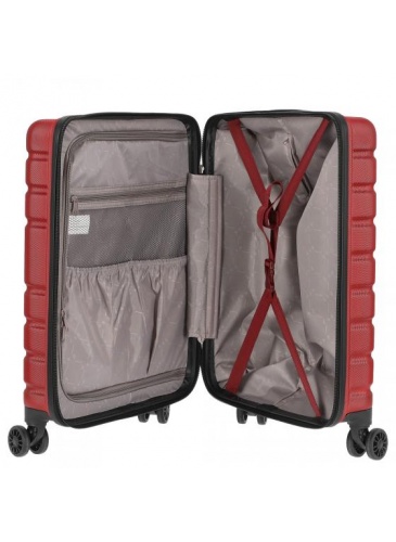 Trolley 55 cm DN LEDERWAREN RED