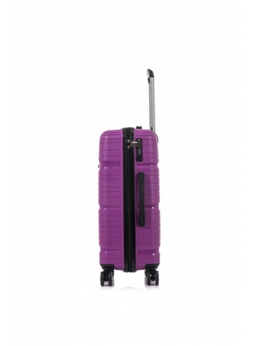 Trolley 55 cm D&N Lederwaren Purple