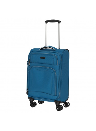 Trolley 55 cm D&N Lederwaren Blue