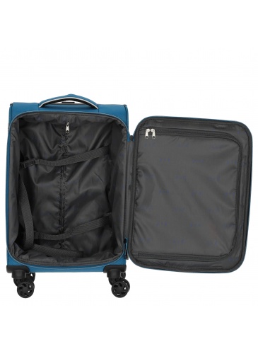 Trolley 55 cm D&N Lederwaren Blue