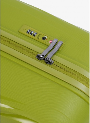 Trolley 55 cm  V&V TRAVEL FLASH LIGHT olive