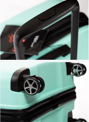 Koferis 55 cm V&V TRAVEL FLASH LIGHT Tiffany