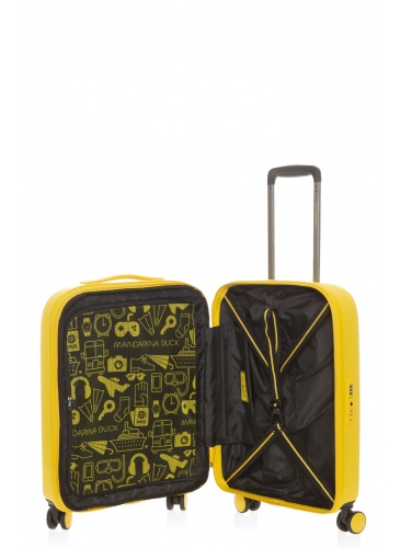 Koferis 55 см MANDARINA DUCK LOGODUCK+ dzeltens