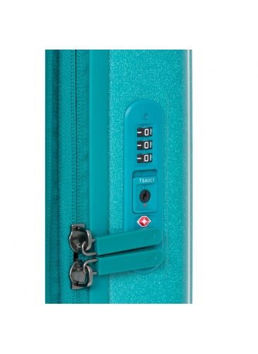 Koferis 55 см MANDARINA DUCK LOGODUCK+  Glitter green