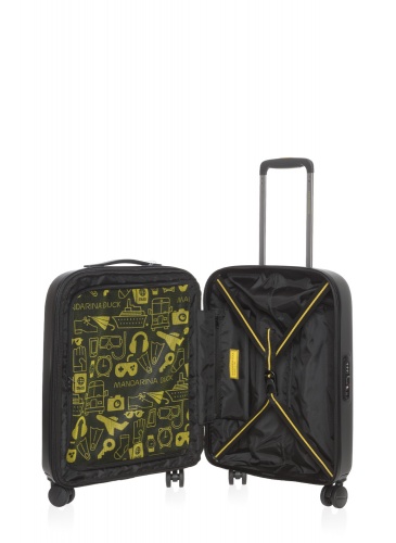 Koferis 55 см MANDARINA DUCK LOGODUCK+ melns