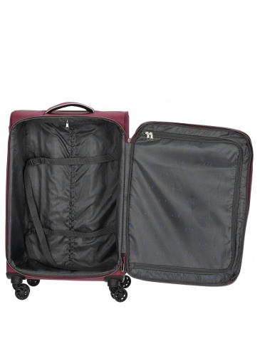 Trolley 66 cm D&N Lederwaren Purple