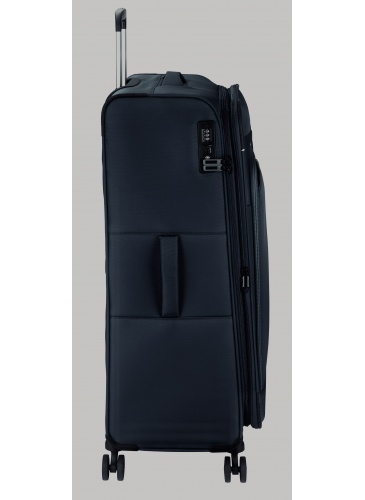 Trolley 67 cm D&N Lederwaren Navy blue