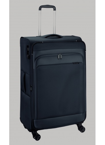 Trolley 67 cm D&N Lederwaren Navy blue