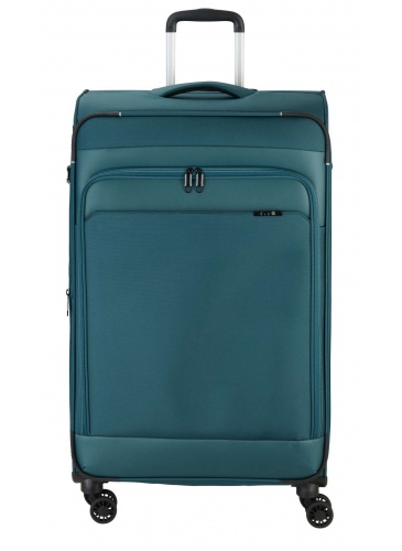 Trolley 67 cm D&N Lederwaren Petrol
