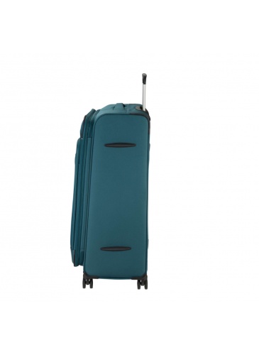 Trolley 76 cm D&N Lederwaren Petrol