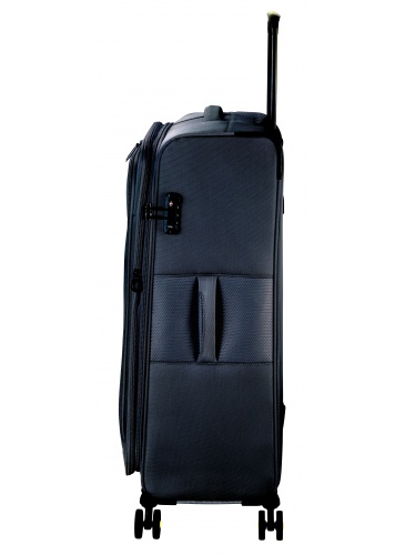 Trolley 68 cm D&N Lederwaren Navy BLUE