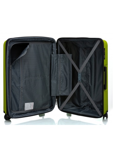 Trolley 74 cm  V&V TRAVEL PEACE OLIVE