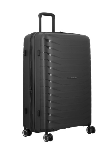 Koferis 78 cm JUMP INLU  melns