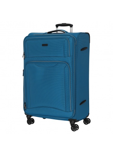 Trolley 76 cm D&N Lederwaren Blue