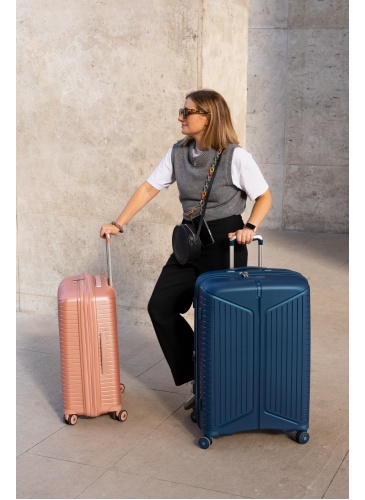 Koferis 76 cm JUMP EVAE NAVY