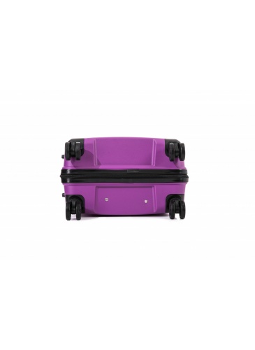Trolley 78 cm D&N Lederwaren Purple