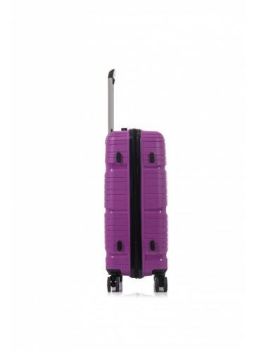 Trolley 78 cm D&N Lederwaren Purple