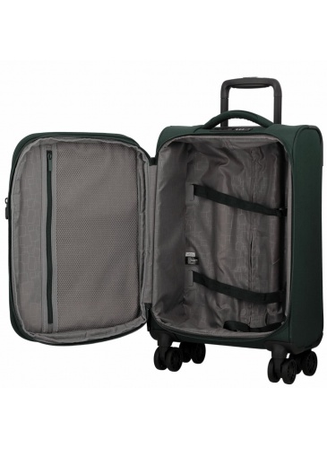 Lagaminas 78 cm JUMP MONTHELYS  Expandable 4 wheels Pušų žalia