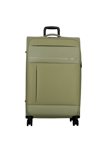 Trolley 78 cm  JUMP MONTHELYS Expandable 4 wheels GREEN