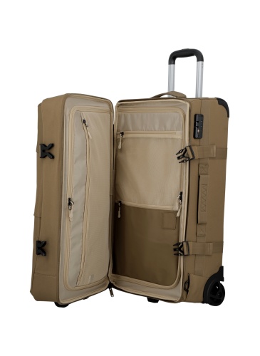 Trolley JUMP DUNAA  medium 2 wheels khaki