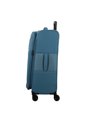 Trolley JUMP MONTHELYS medium Expandable 4 wheels blue