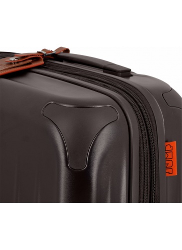 Чемодан JUMP Uppsala PC Chocolate S