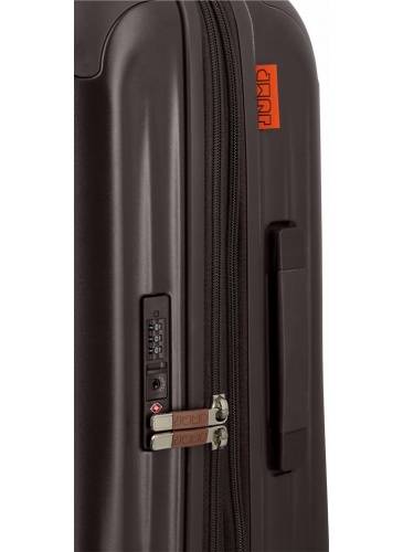 Чемодан JUMP Uppsala PC Chocolate S