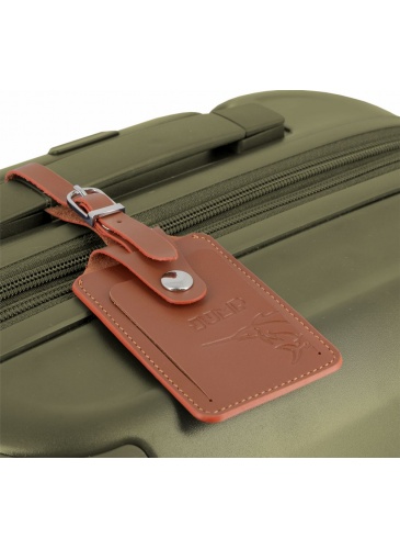 Чемодан JUMP Uppsala PC Olive M