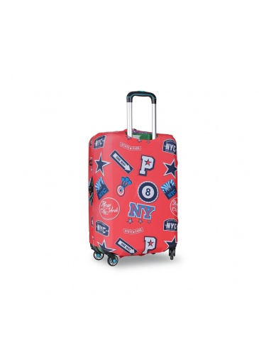 Luggage Cover 55 cm BG Berlin PATCHES NYC S