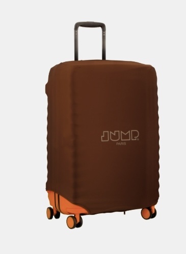 Luggage Cover M-size JUMP Chocolate