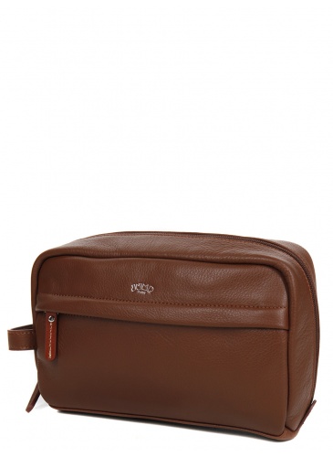 Косметическая сумка JUMP UPPSALA LEATHER Brown