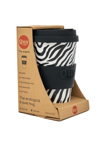 Mug QuyCup 400 ml  RePET Zebra