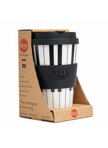 Krūze QuyCup 400 ml RePET Pianoforte