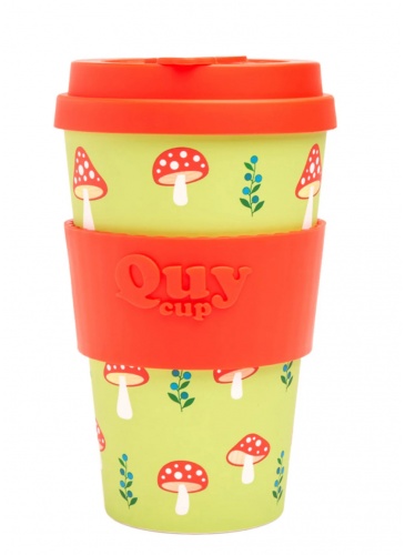 Krūze QuyCup 400 ml RePET FUNGO
