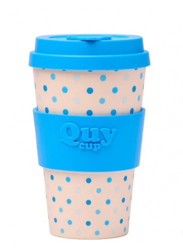 Kruus QuyCup 400 ml RePET POIS BLU
