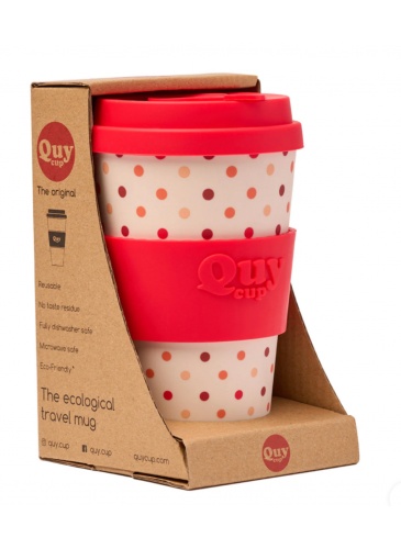 Kruus QuyCup 400 ml RePET POIS RED