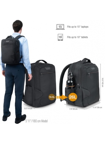 Рюкзак EVERKI 14 STUDIO Expandable ECO