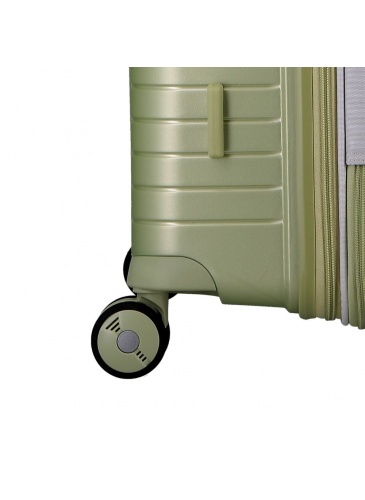 Cabin Baggage 55x40x20/24 cm JUMP EVAE  GREEN