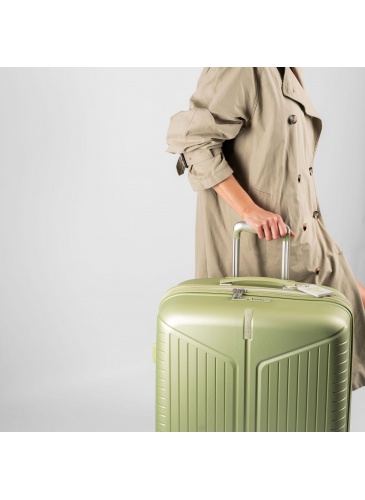 Cabin Baggage 55x40x20/24 cm JUMP EVAE  GREEN