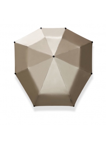 Foldable umbrella senz° mini automatic CHAMPANGE BROWN