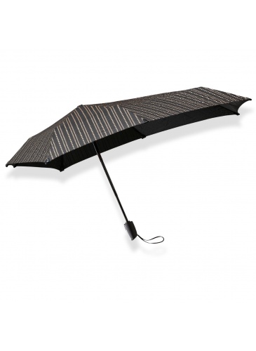 Foldable umbrella senz° mini automatic ROSE STRIPES